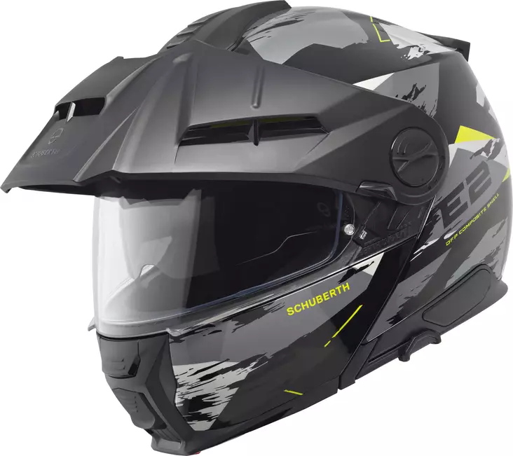 Schuberth Hjälm E2 Trail Gul - Skoterhjälmar - D509174 - 1
