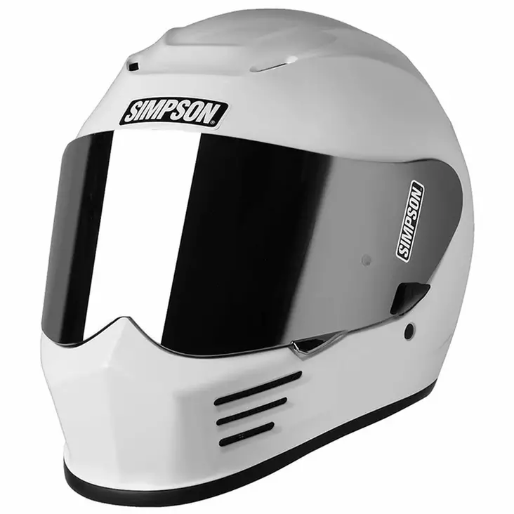 SIMPSON Hjälm Speed 06 solid white - Skoterhjälmar - D471604 - 1