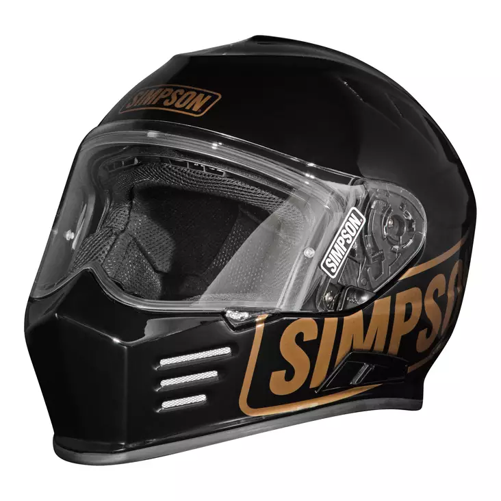 SIMPSON Hjälm Venom Logo ST Svart - Skoterhjälmar - D488274 - 1