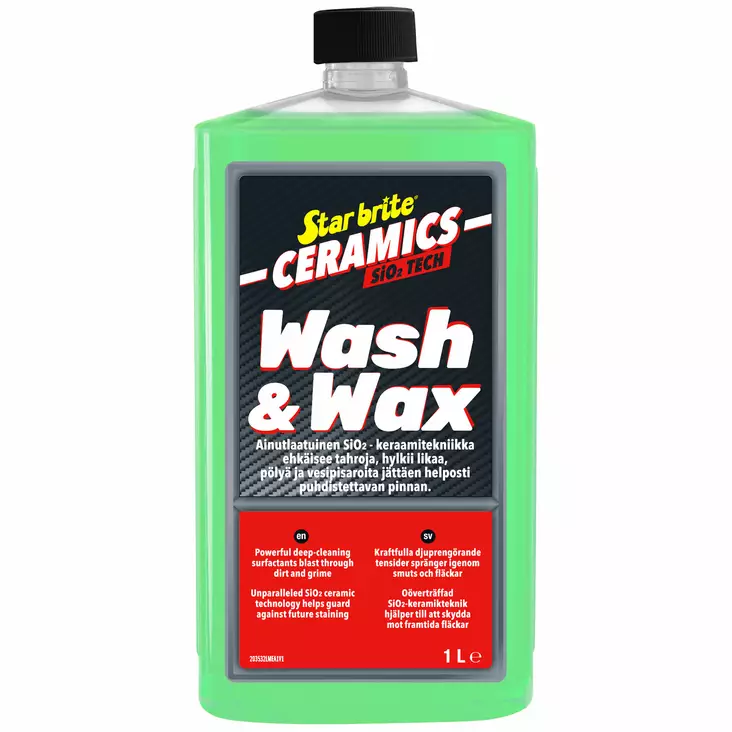 Star brite Ceramics Wash & Wax 1L - Båtrengöring & Behandling - D518844 - 1