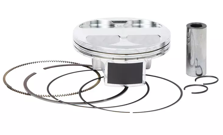 Vertex Piston kit KA KX250F Compr 13.5:1 2011-14 76.97mm - Kolvar - D458604 - 1