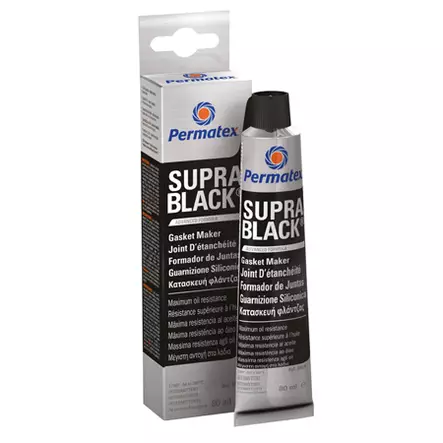 Permatex tätningssilikon Supra Black 80ml - Övriga oljor - D464885 - 2