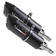 GPR Ducati 996 S- 1998/01 EC-Approv. silencer with mid-full line Furore Nero - Komplett avgassystem - D407905 - 1