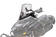 Powermadd Vindruta Ski-Doo Gen5 Medelhög 19", Klar/svart grafik - Vindrutor - D478615 - 1
