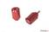 Puig Bar End Aluminum Triumph C/Red - Styrtillbehör - D183685 - 1