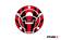 Puig Fuel Cap Cover Mod. Radical Yamaha C/Red - Dekaler - D185185 - 1