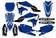 UFO Dekalsats YZ250F 19-23 YZ450F 18-22 Tecna Blå - Dekaler - D432155 - 1