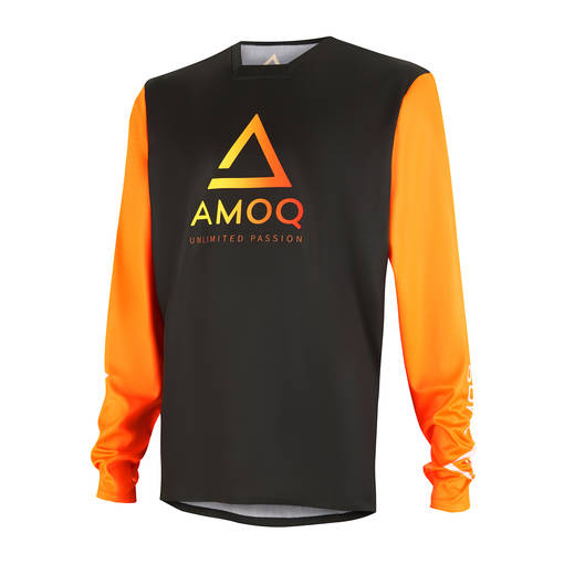 AMOQ Ascent Comp Crosströja Svart-Orange - Tröjor Offroad - D471295 - 1