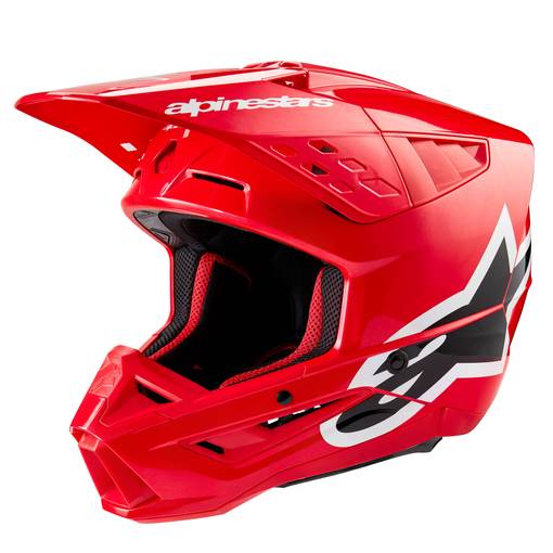 Alpinestars Hjälm S-M5 2206 Corp Stark Röd - Skoterhjälmar - D452115 - 1