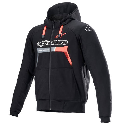 Alpinestars Hoodie Chrome Ignition Svart/Röd - Jackor Onroad - D396955 - 1
