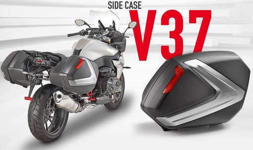 Givi Sidoväskor V37N, röda reflexer - Hårda väskor - D148085 - 1