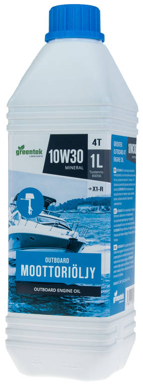 Greentek Outboard 10W30 1L motorolja utombordare (12) - Fyrtaktsolja - D464865 - 1