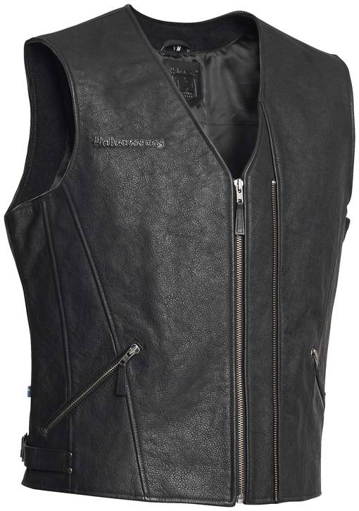 Halvarssons Skinnväst Cut Svart - Jackor Onroad - D252385 - 1
