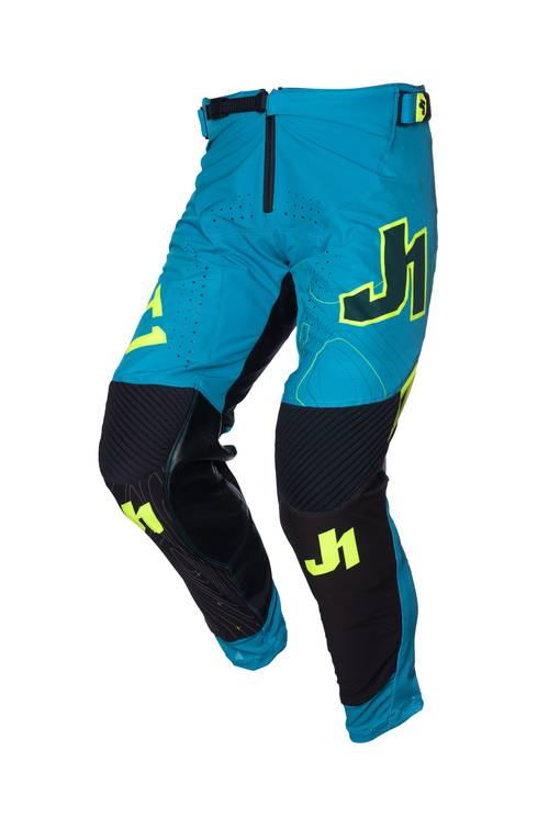 Just1 Byxor J-Flex 2.0 Frontier Teal Svart/Gul Fluo - Byxor Offroad - D429165 - 1