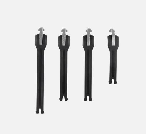 Leatt Strap kit 4,5/ 5.5 FlexLock 4-st Svart - Stövlar Offroad - D166805 - 1