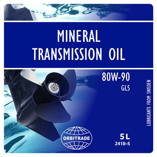 Orbitrade Gear oil mineral 80W-90 5L - Motorolja - D255985 - 1