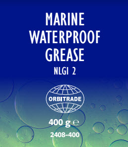 Orbitrade Marine grease NLGI 2, 400 gr Cartridge - Motorolja - D197015 - 1