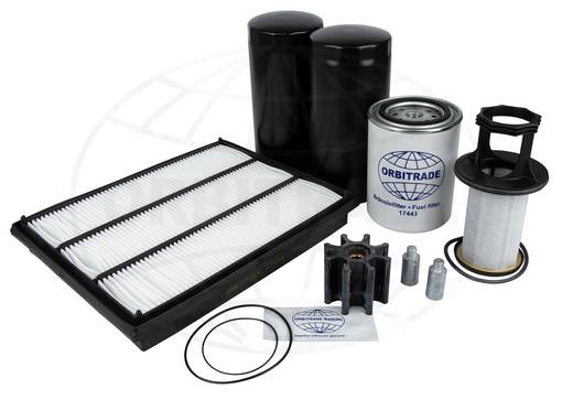 Orbitrade Servicesats D4 - Motordelar Inombordare - D82765 - 1