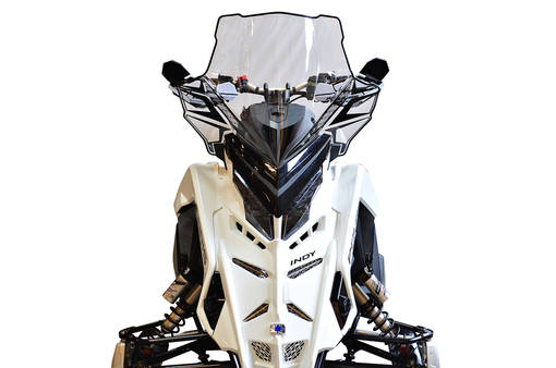 Powermadd Vindruta Polaris Matryx Hög 20" Klar/Med svart grafik - Vindrutor - D432525 - 1