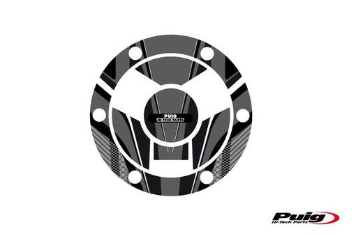 Puig Fuel Cap Cover Mod.Radical Triumph C/Grey - Dekaler - D185755 - 1
