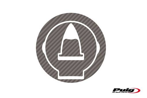 Puig Fuel Cap Cover Mod. Xtreme Ducati C/Carbo - Dekaler - D185215 - 1