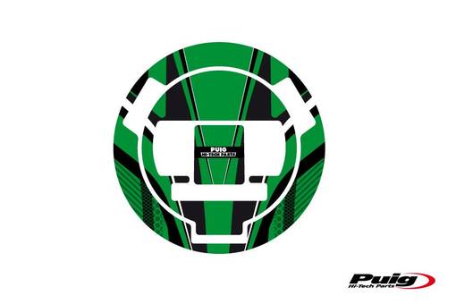 Puig Fuel Cap Cover Radical Bmw 07-13 C/Green - Dekaler - D183245 - 1
