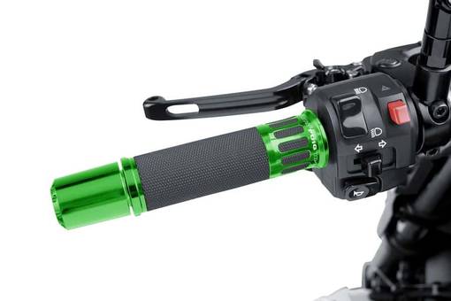 Puig Grips Puig Hi-Tech Racing Alu 123Mm C/Green - Handtag - D185155 - 1