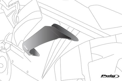 Puig Lever Protection Adapter Yamaha T-Max Model - Broms- & Kopplingshandtag - D447075 - 1