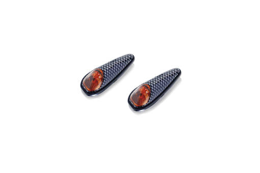 Puig Turn Light Full Speed C/Carbon Cristal Orange - Blinkers - D180505 - 1