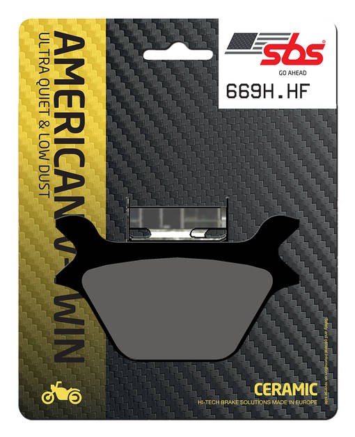 Sbs Bromsklossats Ceramic - Bromsbelägg - D106935 - 1