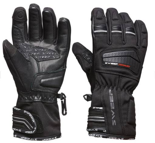 Sweep Handske Tourer Junior Svart XS - Handskar Onroad - D358405 - 1