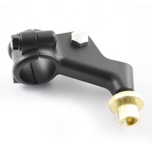 TMV Clutch Lever Bracket KX125/250 ..-04 Black - Broms- & Kopplingshandtag - D129165 - 0