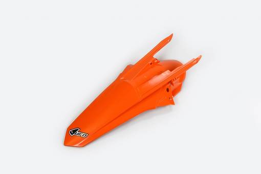 UFO Bakskärm EXC/EXC-F 2017-2019 Orange 127 - Stänk- & kedjeskydd - D379825 - 1