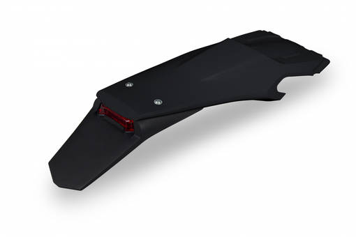 UFO Bakskärm Enduro LED HVA TE/FE 150-501 2020- Svart 001 - Stänk- & kedjeskydd - D386305 - 1