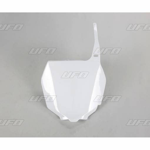 UFO Nummerplåt RM125/250 01-08RMZ250 07-09/450 05-07 Vit 041 - Nummerplåtar - D32755 - 1