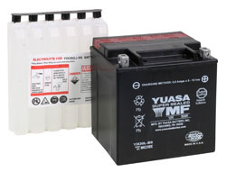 Yuasa Batteri YIX30L-BS (CP) Inkl syra - Batteri & Laddning - D2695 - 1