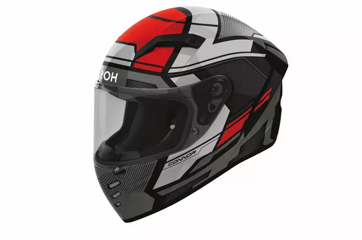 Airoh Hjälm Connor Ego Röd glansig - Skoterhjälmar - D516835 - 1