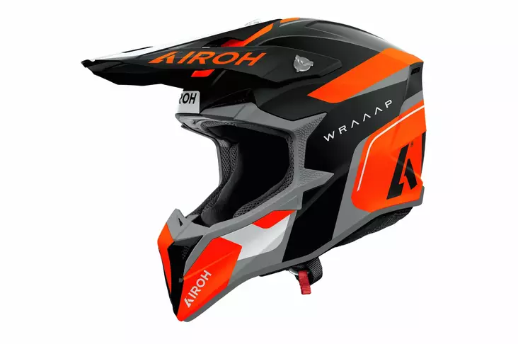 Airoh Hjälm Wraaap Conquer Orange matt - Skoterhjälmar - D503125 - 1