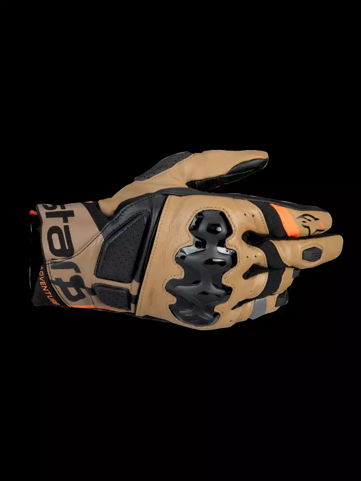 Alpinestars Handskar Belize v3 Drystar Svart/Brun/Sand - Handskar Onroad - D477325 - 1