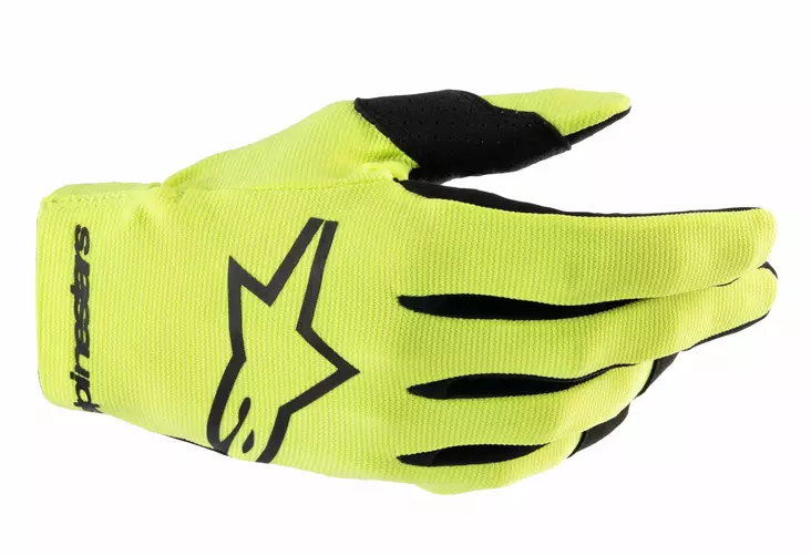 Alpinestars Handskar Radar Gul Fluo Svart - Handskar Offroad - D451155 - 1