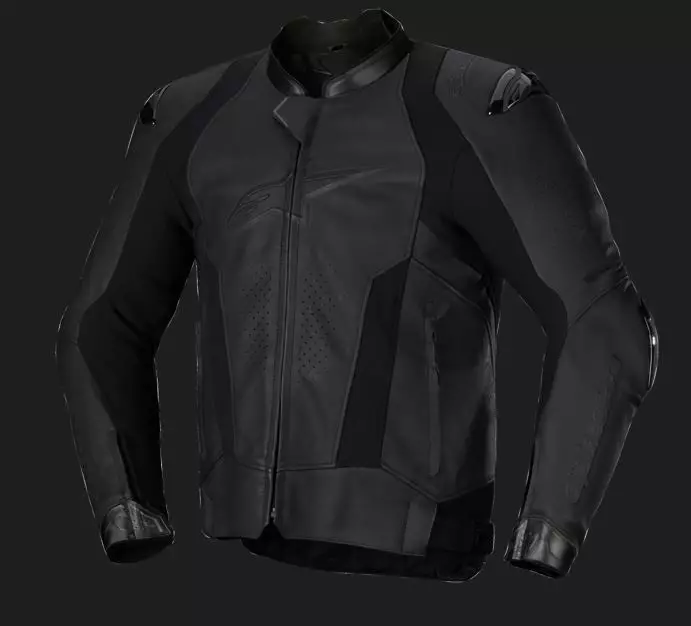 Alpinestars Skinnjacka Missile v3 Svart/Svart - Jackor Onroad - D477355 - 1