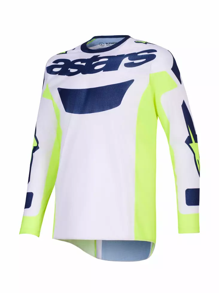 Alpinestars Tröja Racer Air Riway Grå/Fluo Gul/Blå - Tröjor Offroad - D493035 - 1