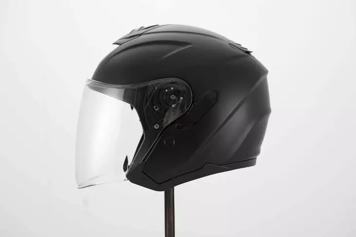 APEX Hjälm JT300 mattsvart - Skoterhjälmar - D488385 - 1