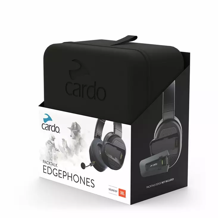 CARDO HEADSET EDGEPHONES MOTO SINGLE - Intercom & Tillbehör - 85175 - 1