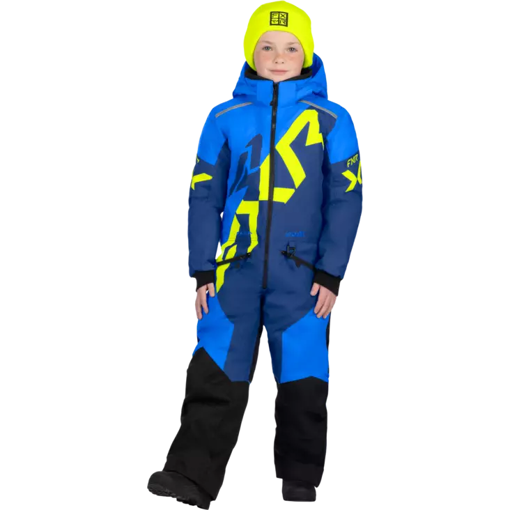 Ch Cold Cross CX Monosuit Blue/Dark Blue/HiVis - Skoteroveraller - 91215 - 1