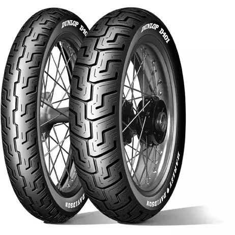 Dunlop D401 130/90B16 73H Fr Harley-Davidson - Custom-Touring - D508625 - 1