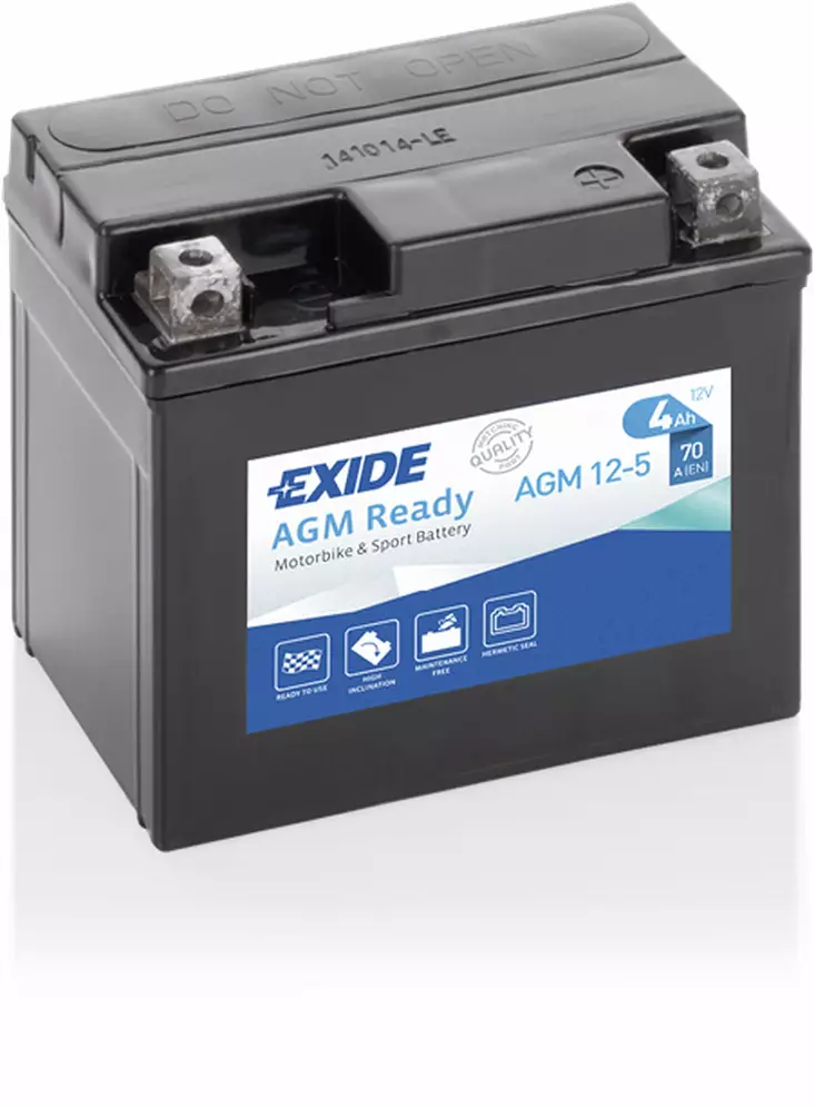 Exide batteri AGM12-5 - Batteri & Laddning - D528745 - 1