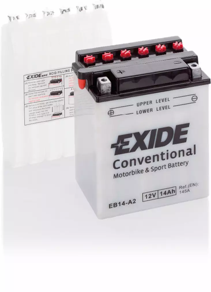 Exide batteri EB14-A2 - Batteri & Laddning - D528815 - 1