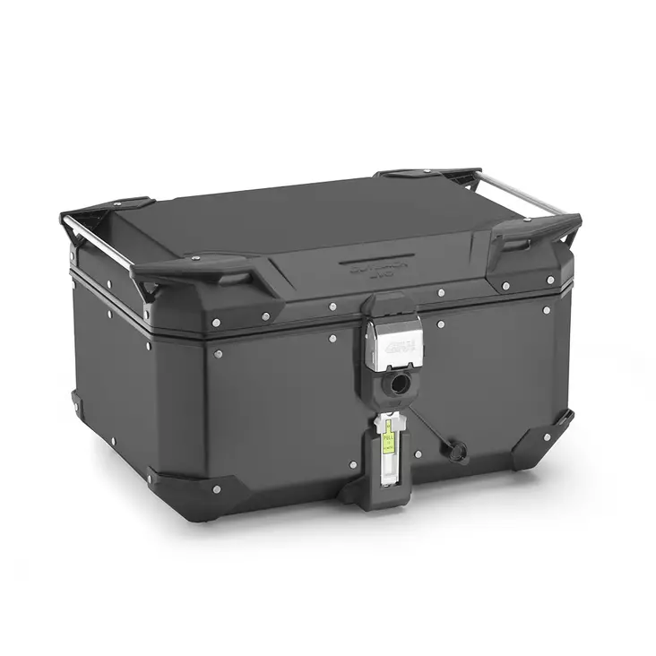 Givi Trekker Outback EVO Black alum. case, 58 ltr, sold without lock, Monokey - Hårda väskor - D484415 - 1