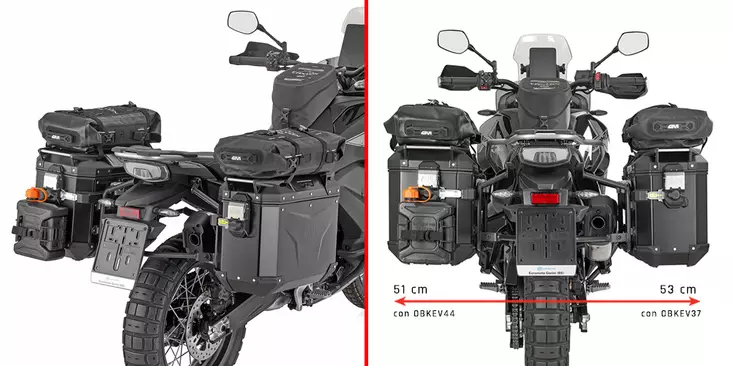 Givi Tub. Pann. Hol. Cf Moto 1000Mt-X (2026) - Monteringssatser - D530705 - 1